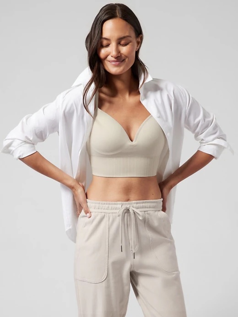 NWT Athleta Embrace bra D-DD Abalone color size small